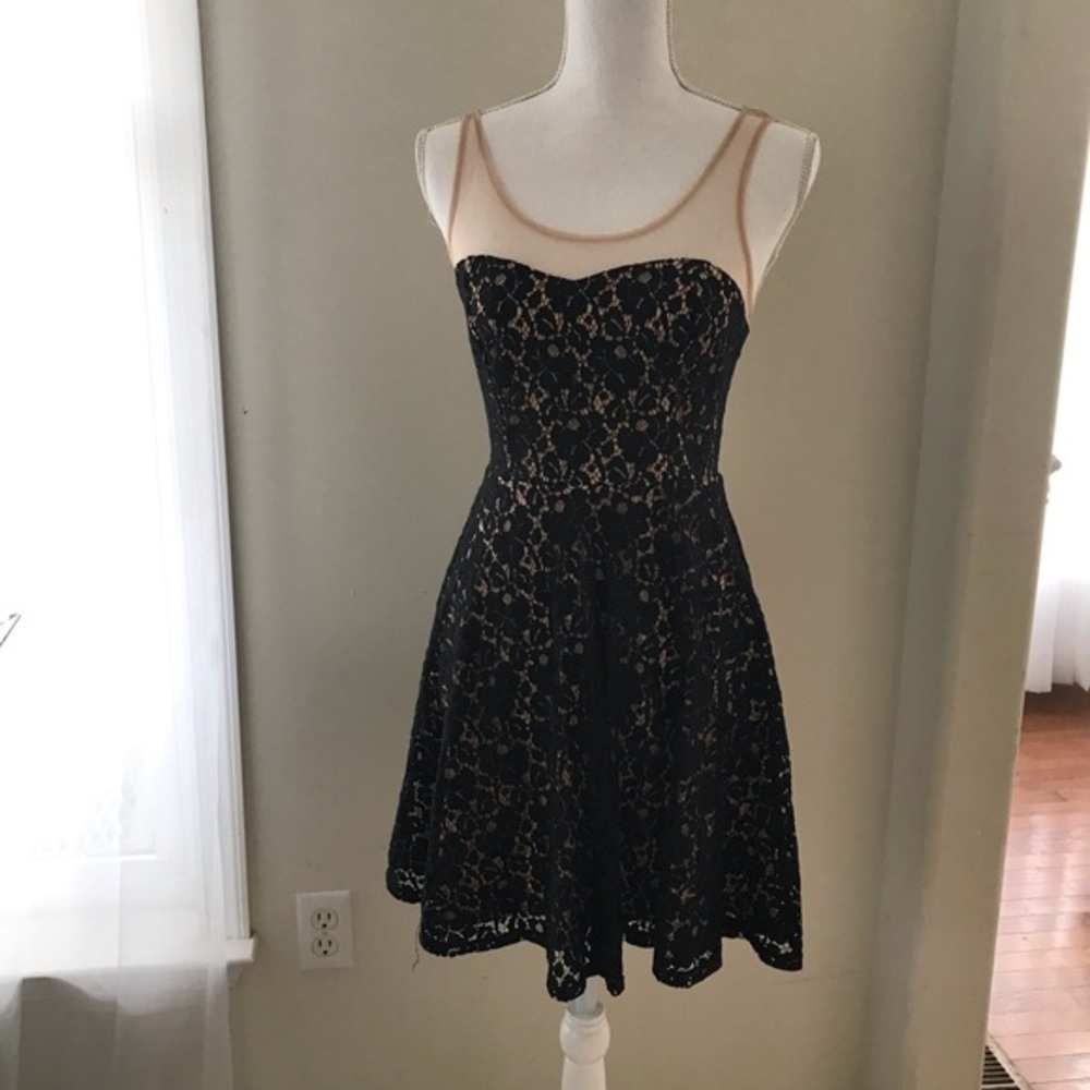American Rag Cie Black lace dress ..‎ Adorable!!
